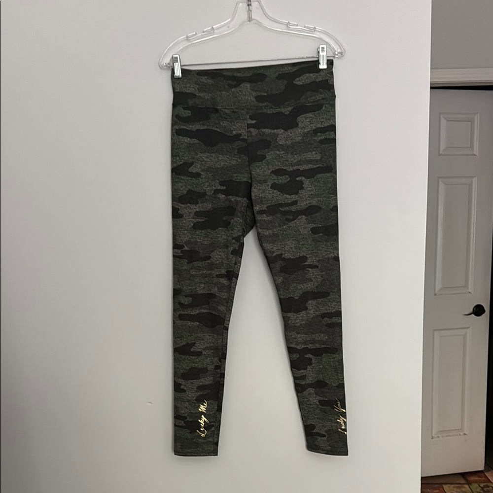 Lucky Brand Green Leggings Athletic Stretch